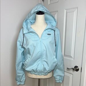 Vans Light Blue‎ Zip-Up Hooded Jacket